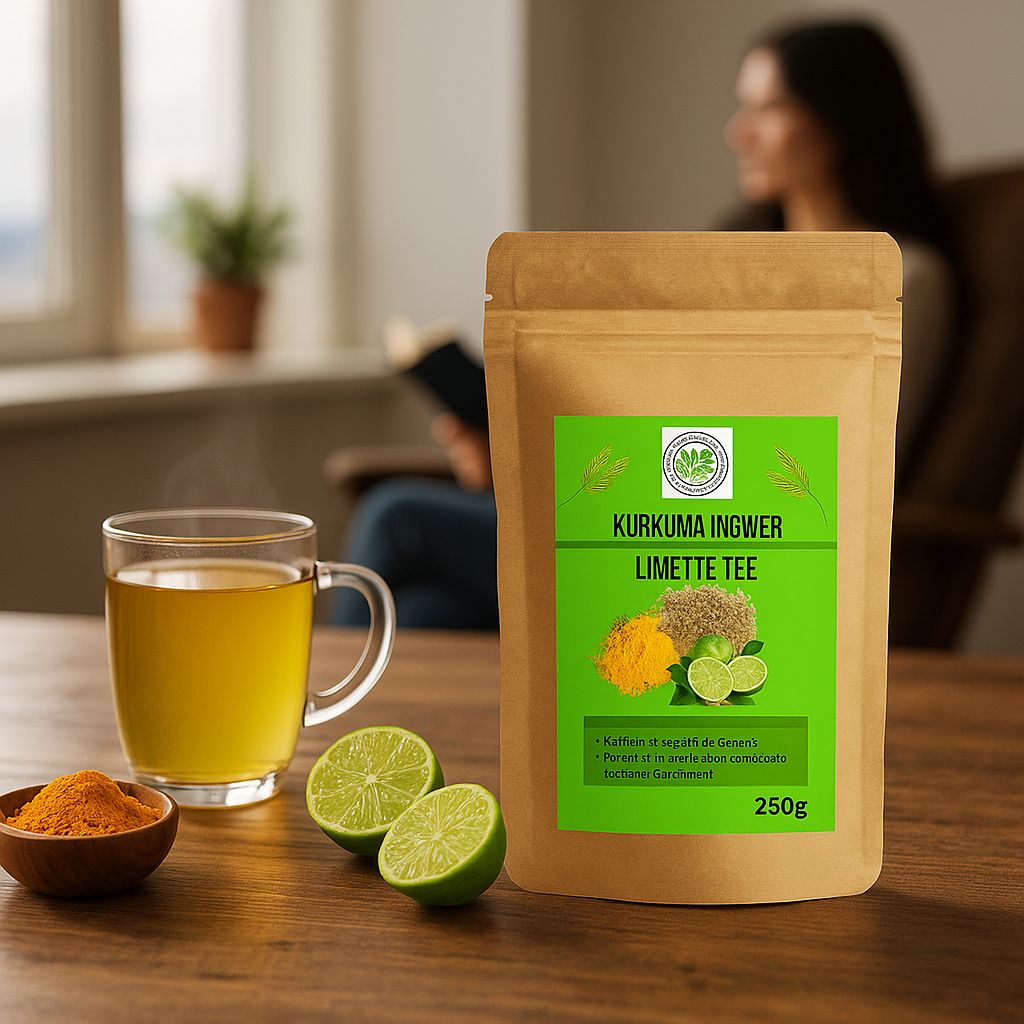 Linecase - Kurkuma Ingwer Limette Tee