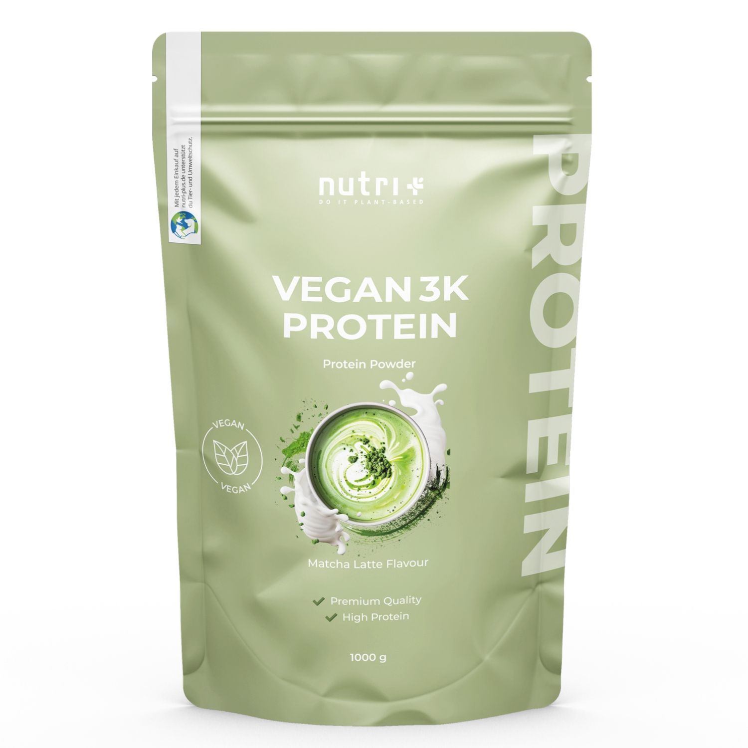 nutri+ Veganes Proteinpulver 3k