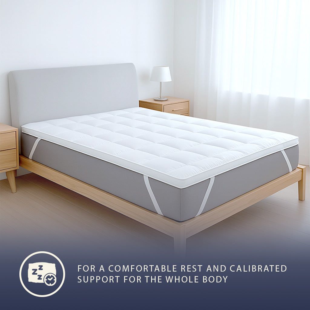 The White Stone Topper 160x200 cm aus 800 g/m²