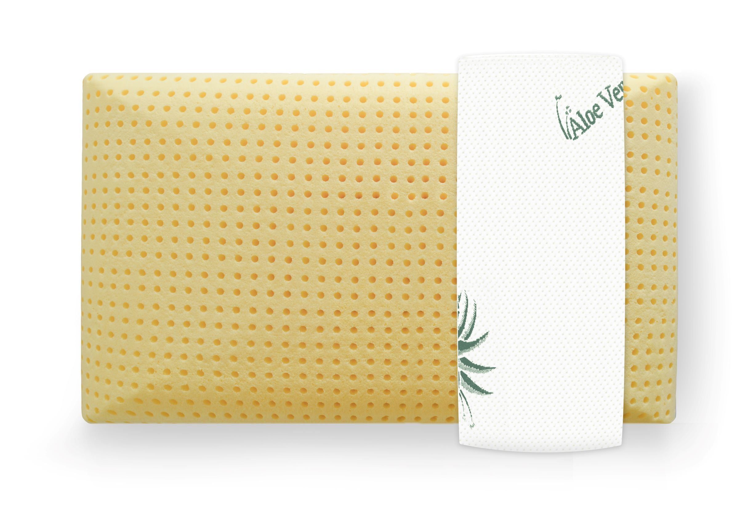 Mister Sandman® Orthopädisches Nackenkissen mit Aloe Vera Kissenbezug