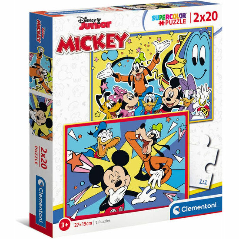 Disney Mickey-Puzzle 2x