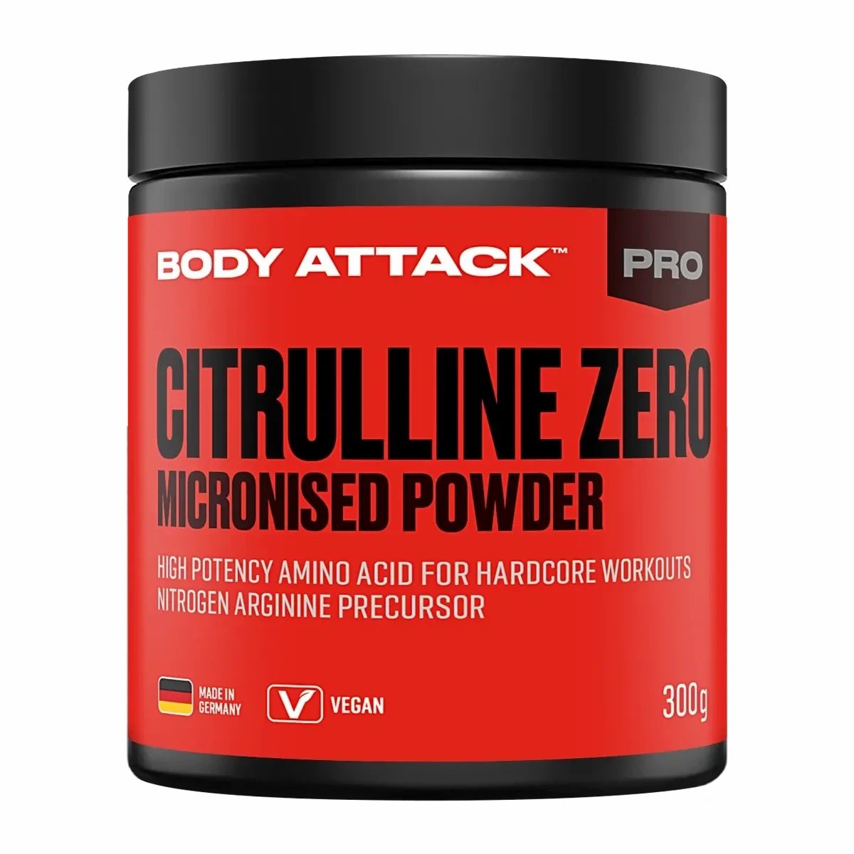 Body Attack 100 % Citrulline Zero 300 g Pulver