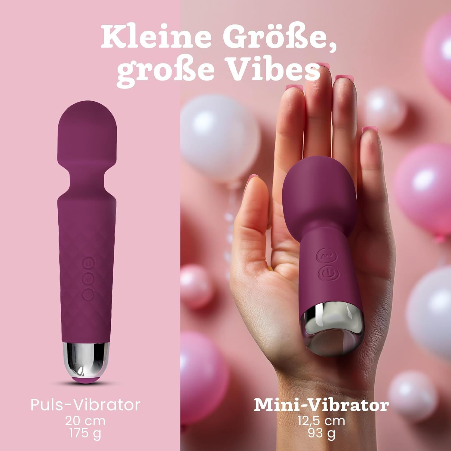 Oliver James Mini Vibrator Violett