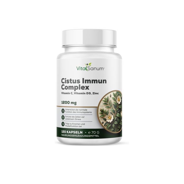 VitaSanum® Cistus Immun Complex – dose giornaliera