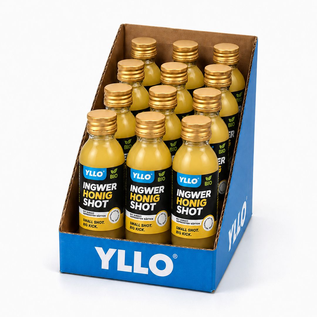 Yllo Bio Ingwer Honig Shot 12 St
