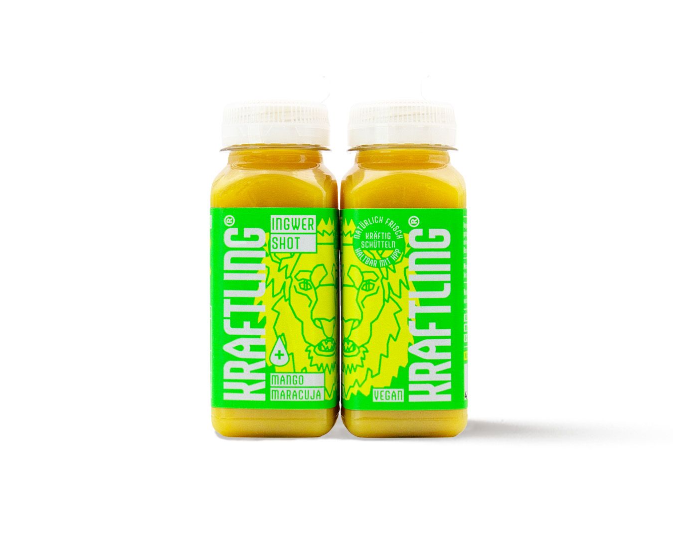 Kraftling Ingwer Shot  Mango Maracuja