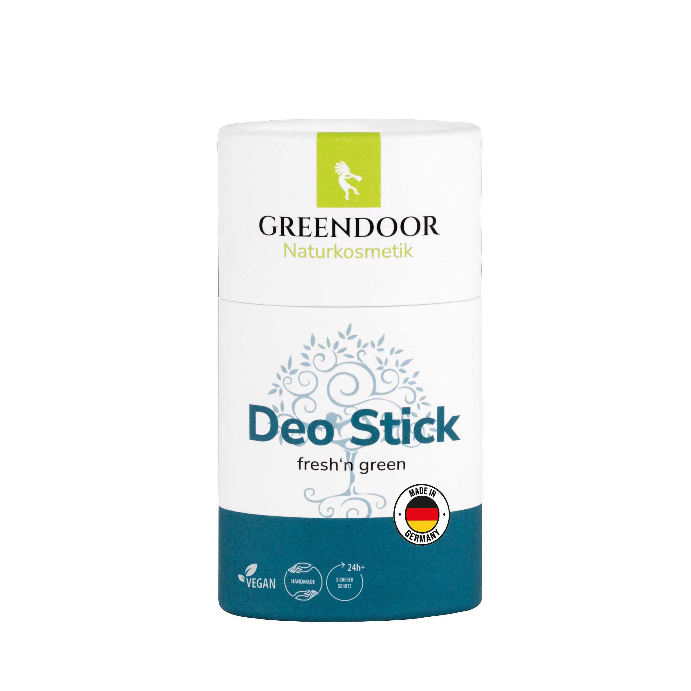 GREENDOOR Deo Stick fresh'n green, Naturkosmetik. Mit "Made in Germany" Siegel.