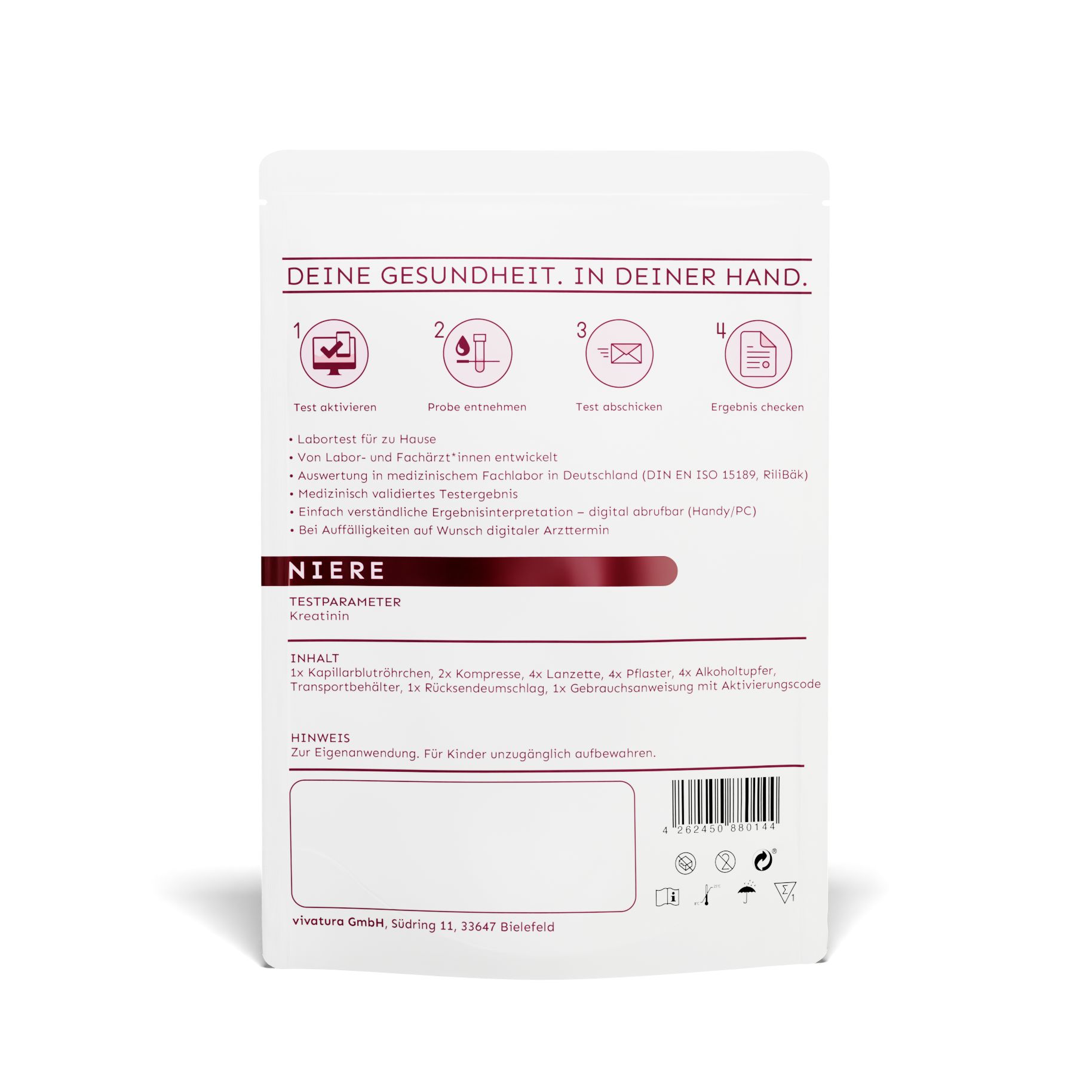 vivatura® Niere TEST-KIT