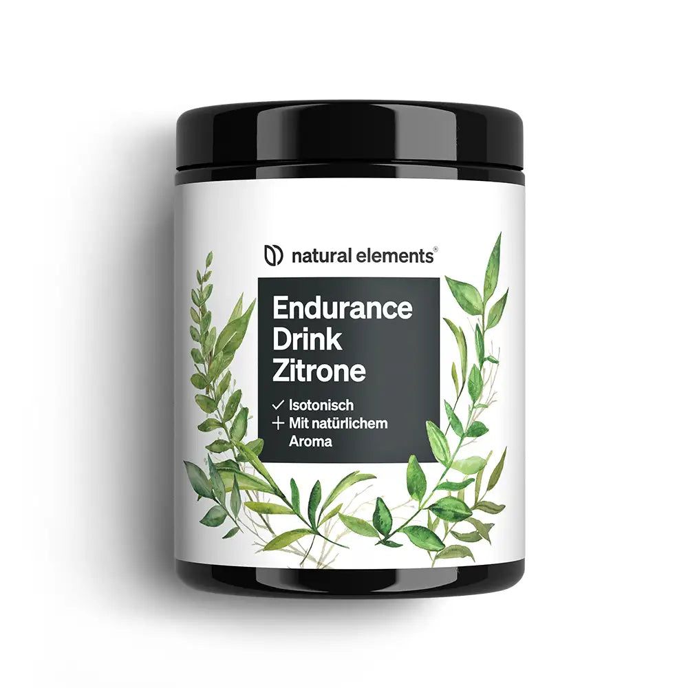 natural elements Endurance Drink Zitrone – Iso Pulver – 44% Maltodextrin, 30% Dextrose, Elektrolyte