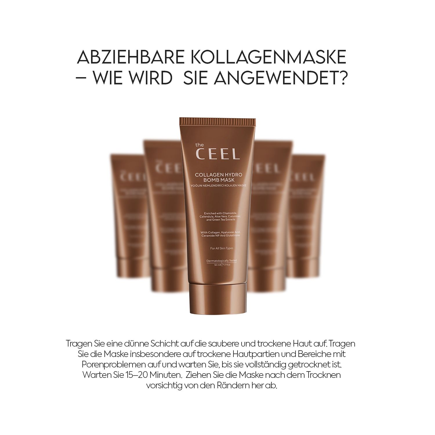 THE CEEL Peel-off Kollagen Maske