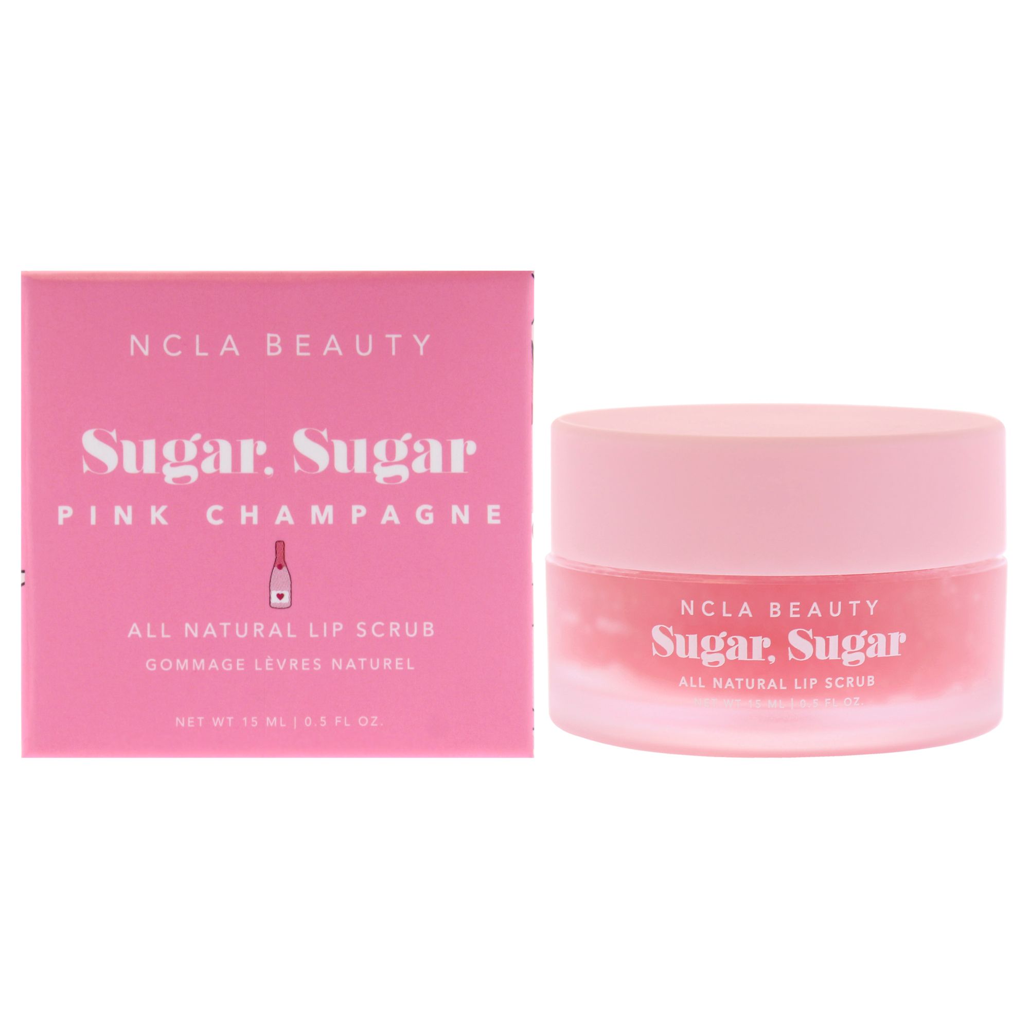 Sugar Sugar natürlicher Lip Scrub - Pink Champagne von NCLA