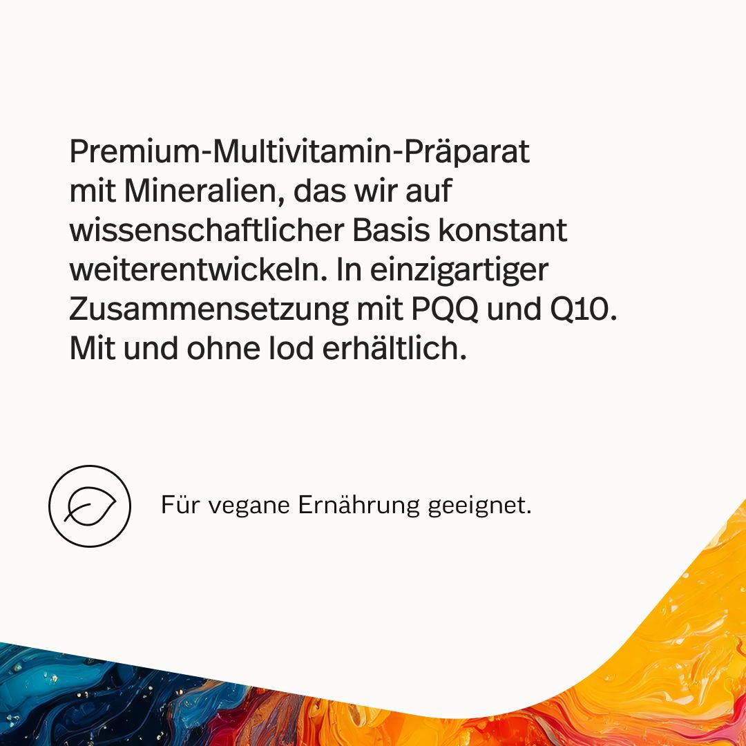 edubily® Das Multi Multivitamin Kapseln mit Iod