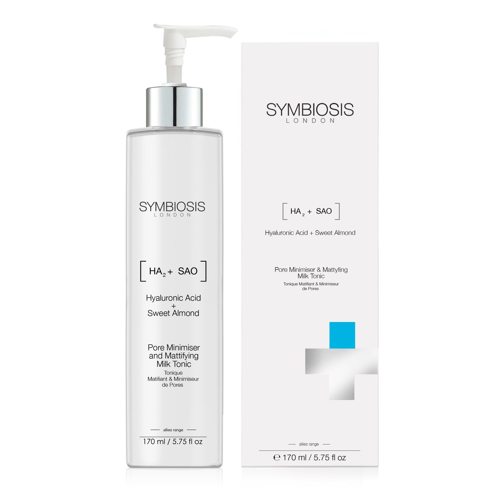 Symbiosis [Hyaluronic Acid + Sweet Almond] - Pore Minimiser & Mattifying Milk Tonic