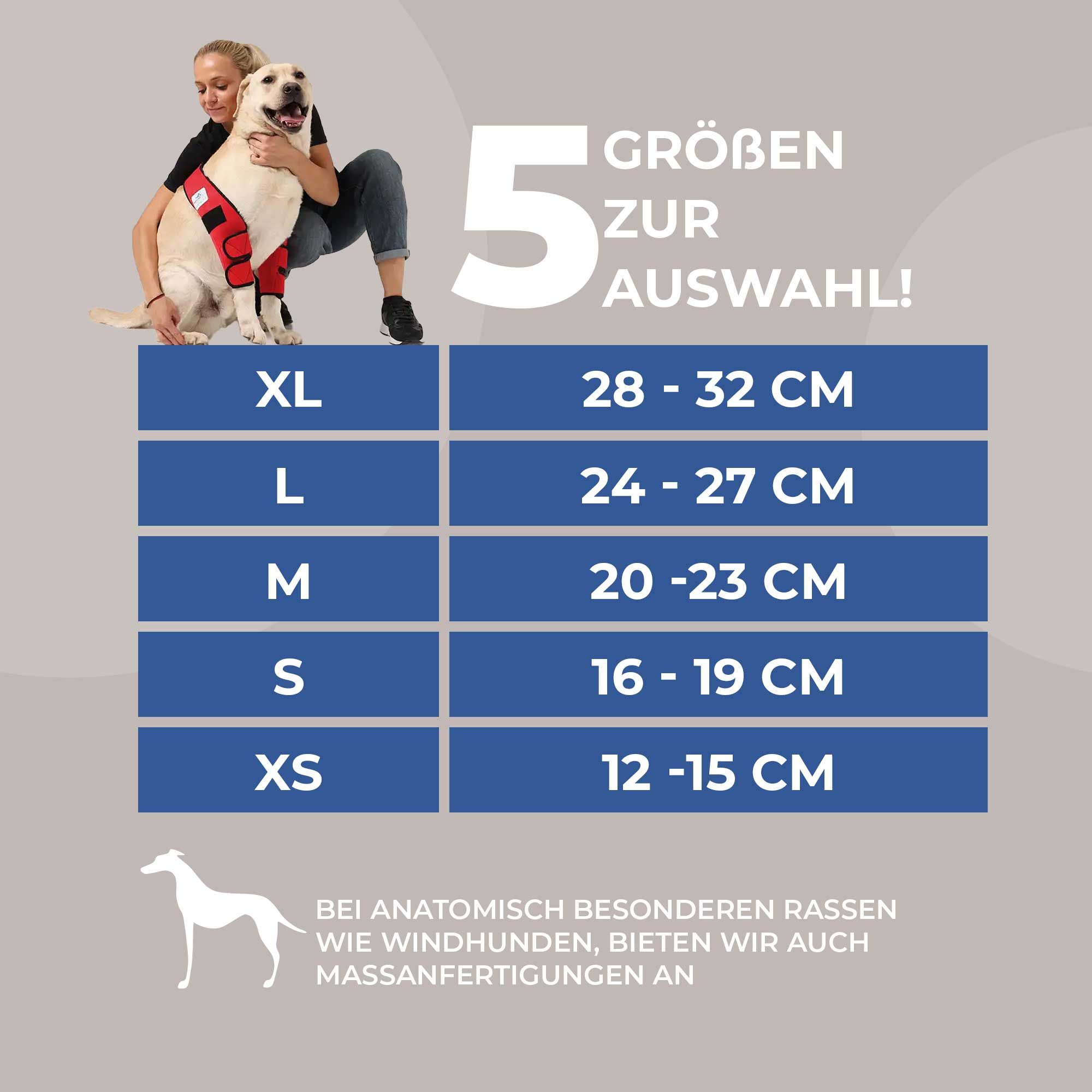 Nature Pet Liegeschwielen- / Ellenbogen Bandage für Hunde