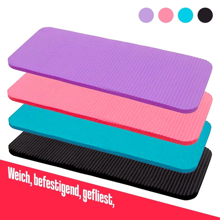 Sport-Knight® Kniematte (1,5cm Hoch) Schwarz