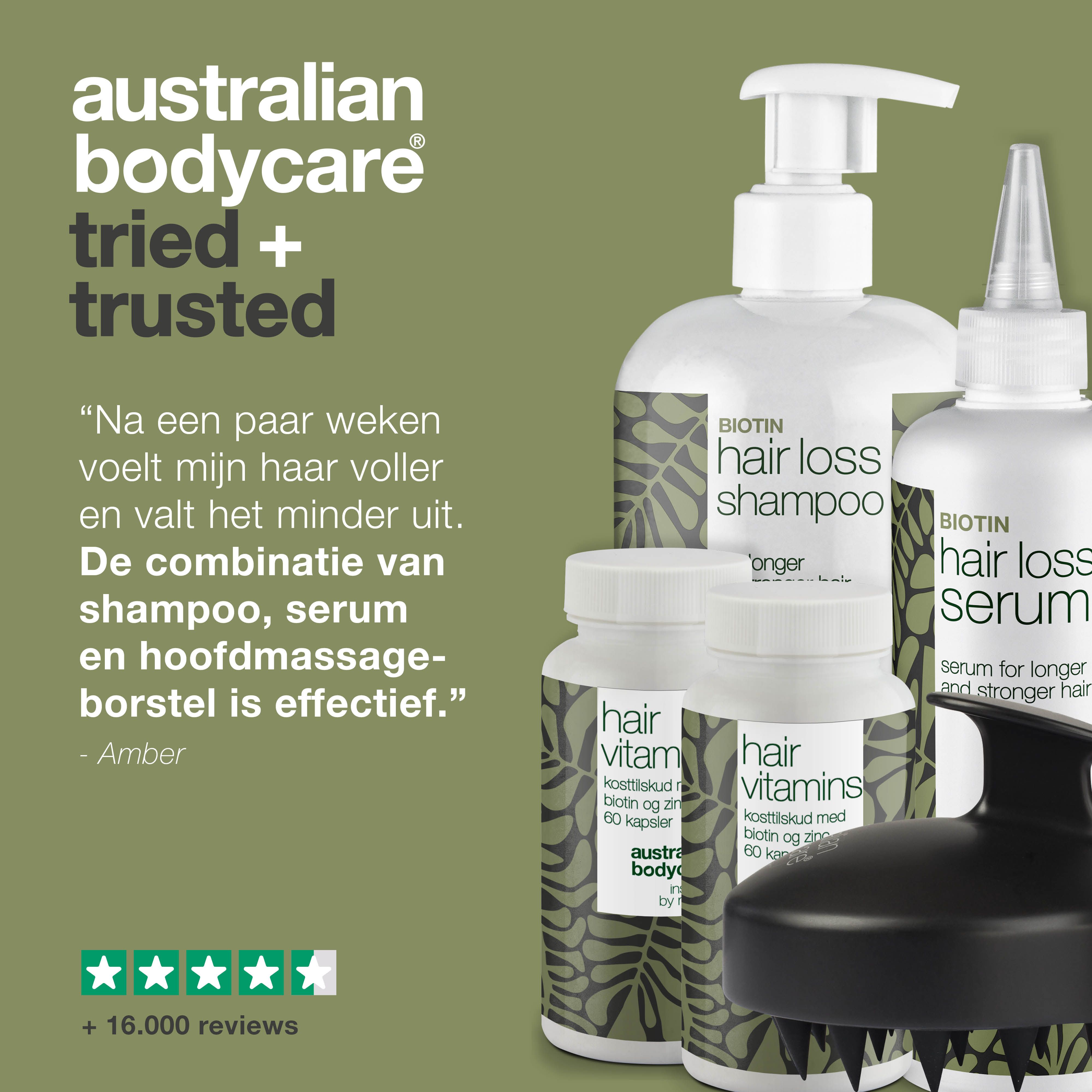 Australian Bodycare Skincare sinds 1990. Foto's van mensen met producten. +100.000 tevreden klanten.