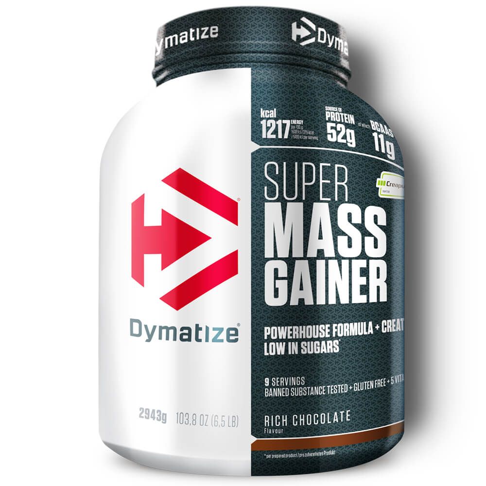 DYMATIZE Weight-Gainer Pulver Super Mass Kohlenhydrate Rich Chocolate