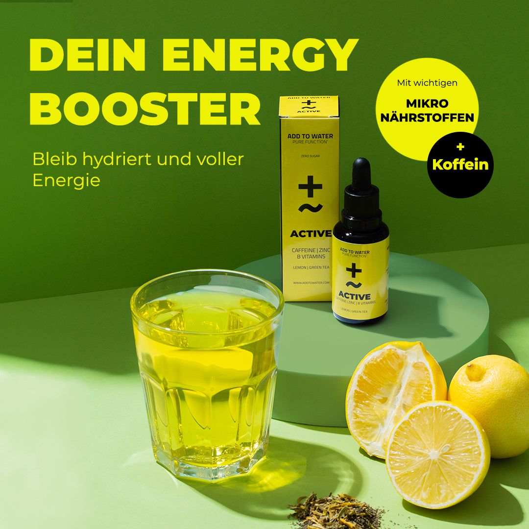 ADD TO WATER Active, zuckerfreies Getränkekonzentrat