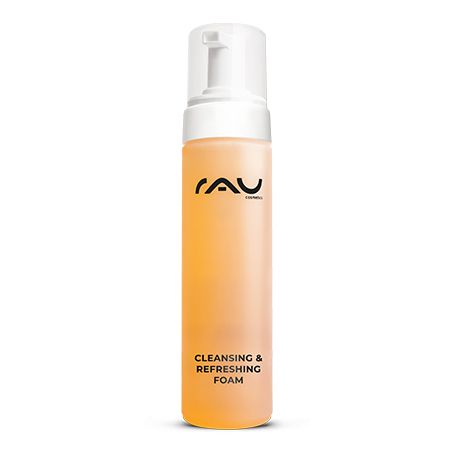 RAU Cosmetics Cleansing & Refreshing Foam - cremiger Gesichtsreiniger mit Orangenduft