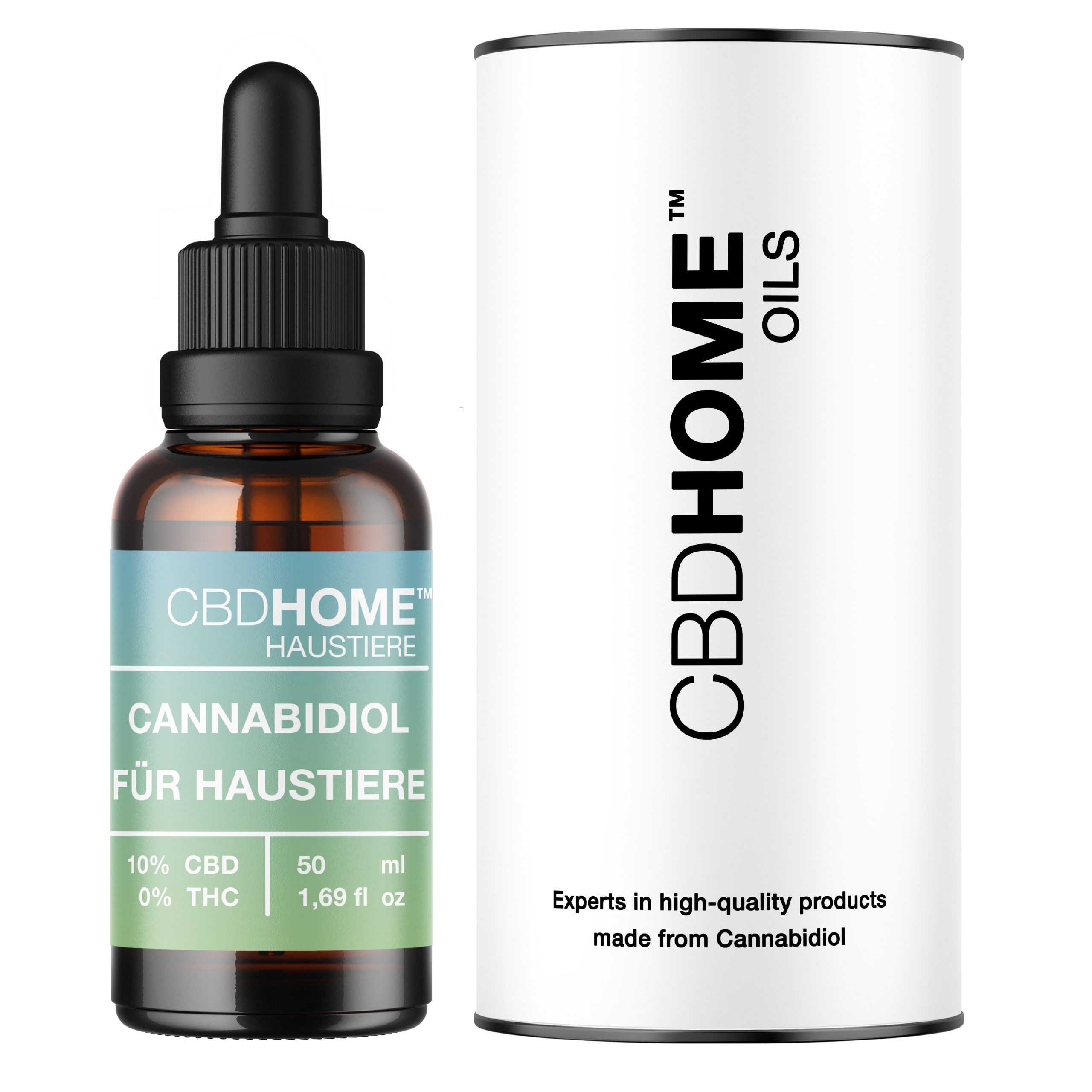CBD Home – CBD-Isolatöl für Haustiere 10 % 50 ml Öl