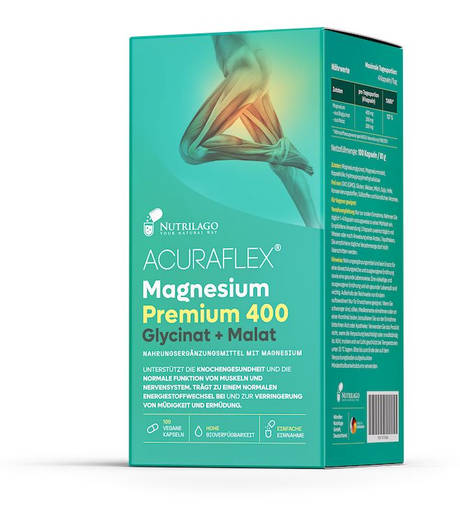 ACURAFLEX® Magnesium Premium 400 Glycinat + Malat Komplex