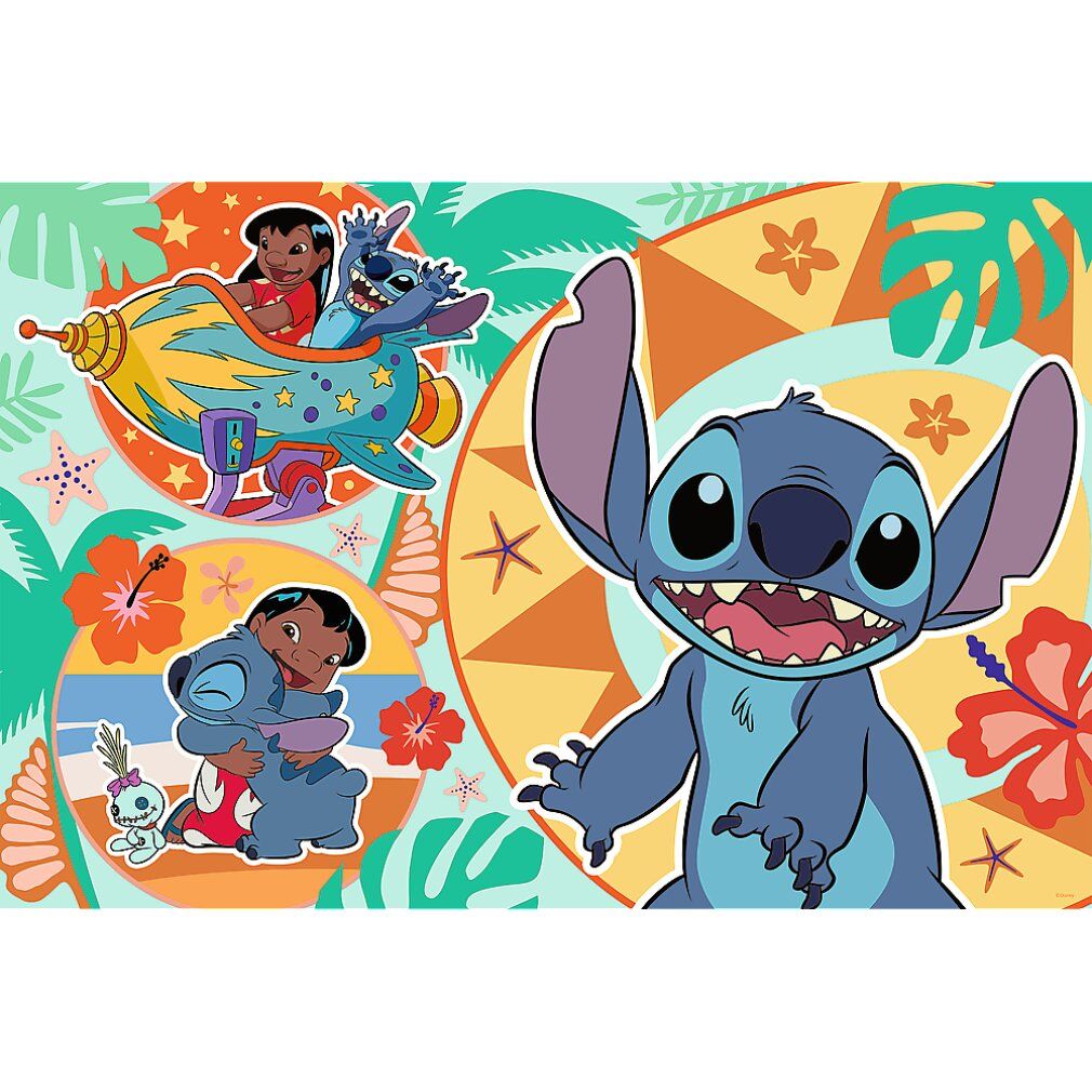 trefl Puzzle Lilo&Stitch: Happy Day maxi 24 pezzi
