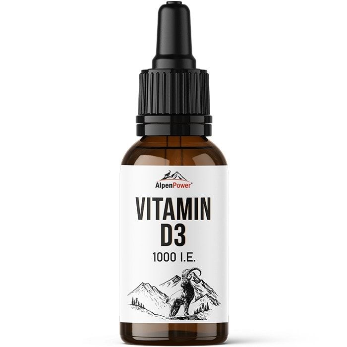 AlpenPower Vitamin D3 Tropfen- 1000 I.E.