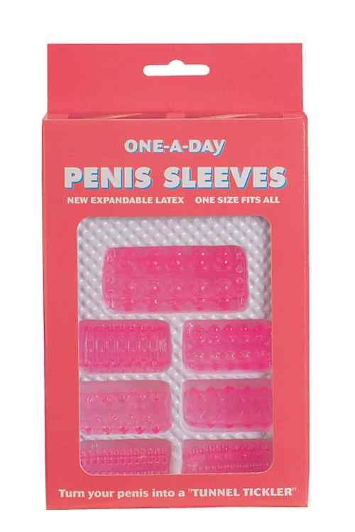 One-A-Day Penis Sleeves Pink