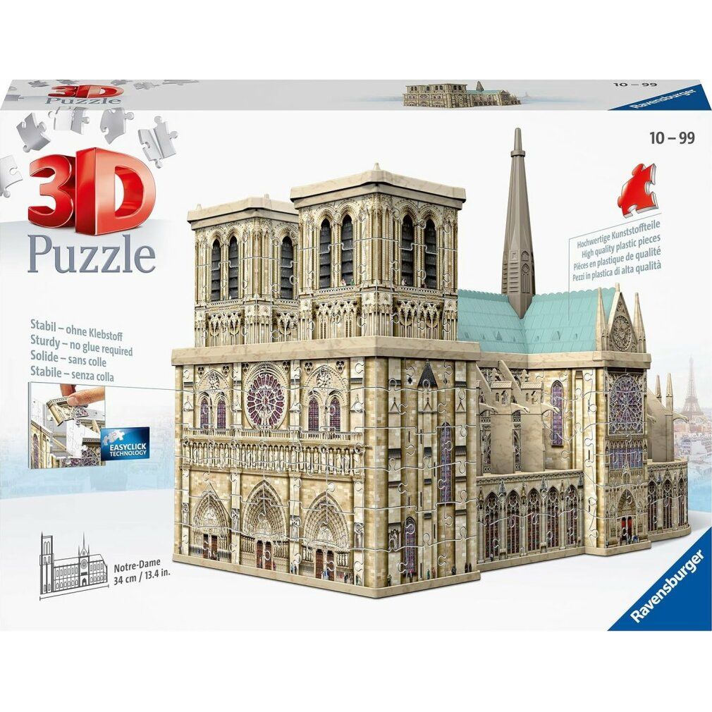 ravensburger 3D-Puzzle Kathedrale Notre-Dame, Paris 324 Teile
