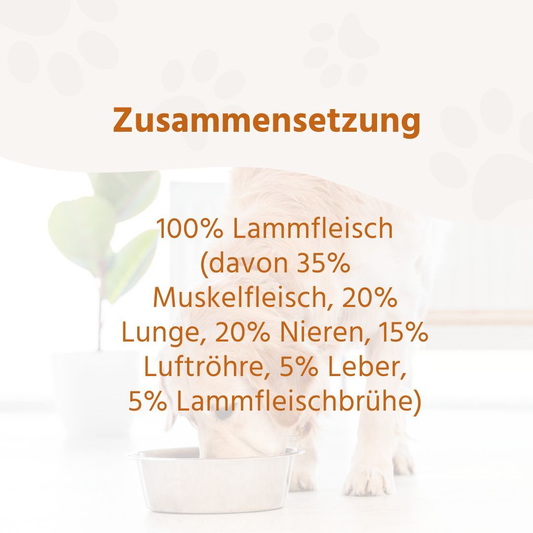 Nassfutter Mix 6 x 800g - BARF Qualität