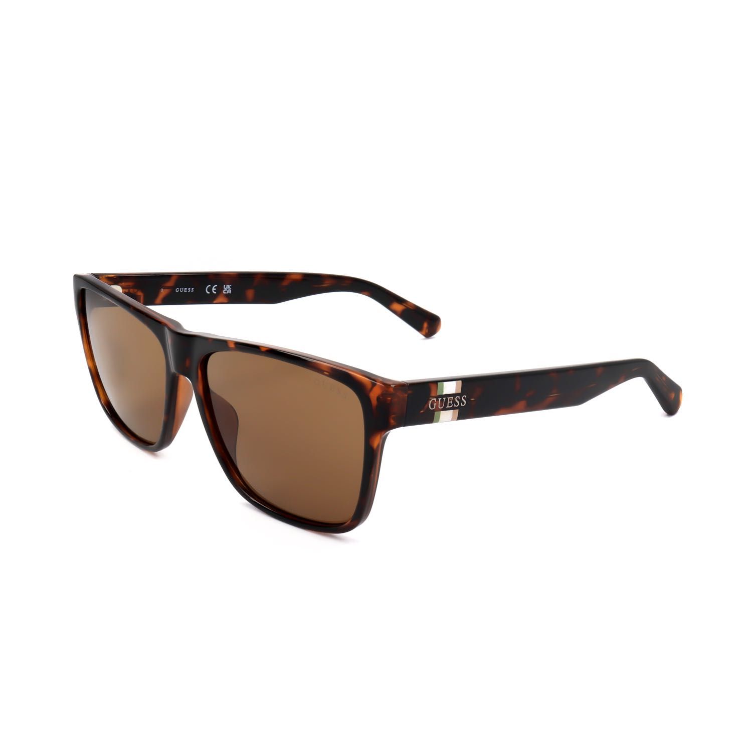 Guess Factory occhiali da sole uomo GF5120 mottled brown