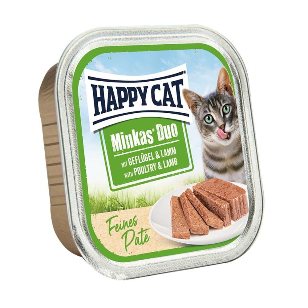 Happy Cat - Schale Minkas Duo Paté 1,6 kg