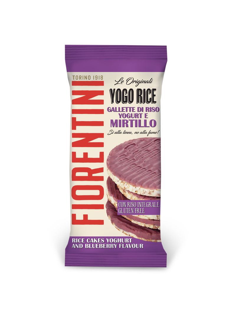 Gallette di Riso Yogurt e Mirtillo Senza Glutine - Fiorentini