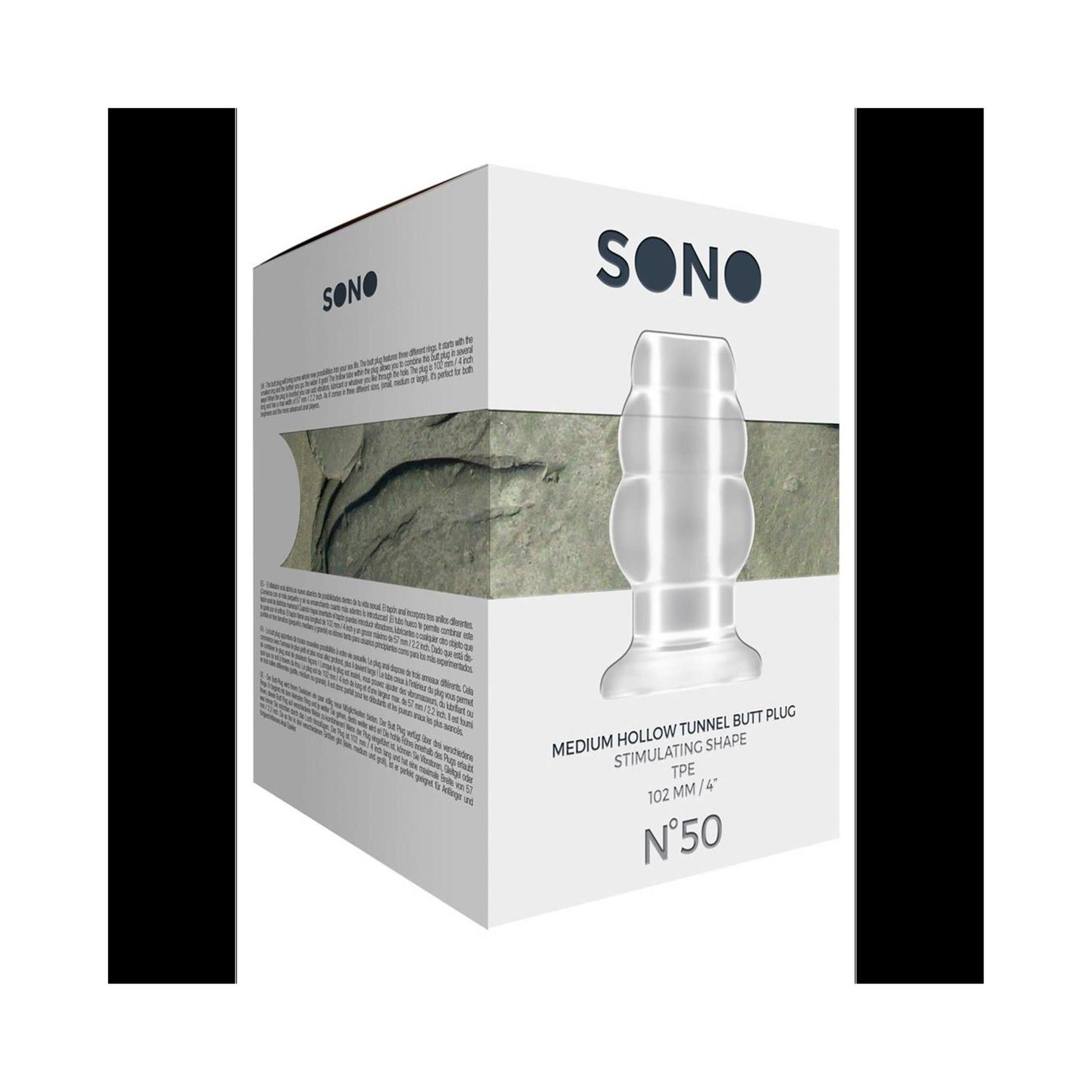 Sono by Shots - No.50 - Hollow Tunnel Butt Plug