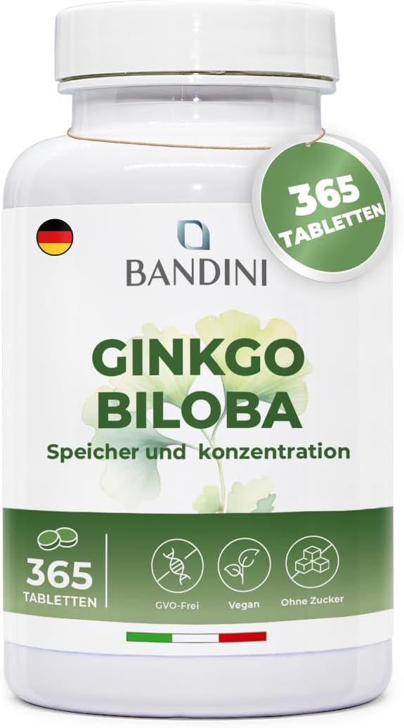 Bandini Ginkgo Biloba Tabletten 365 St