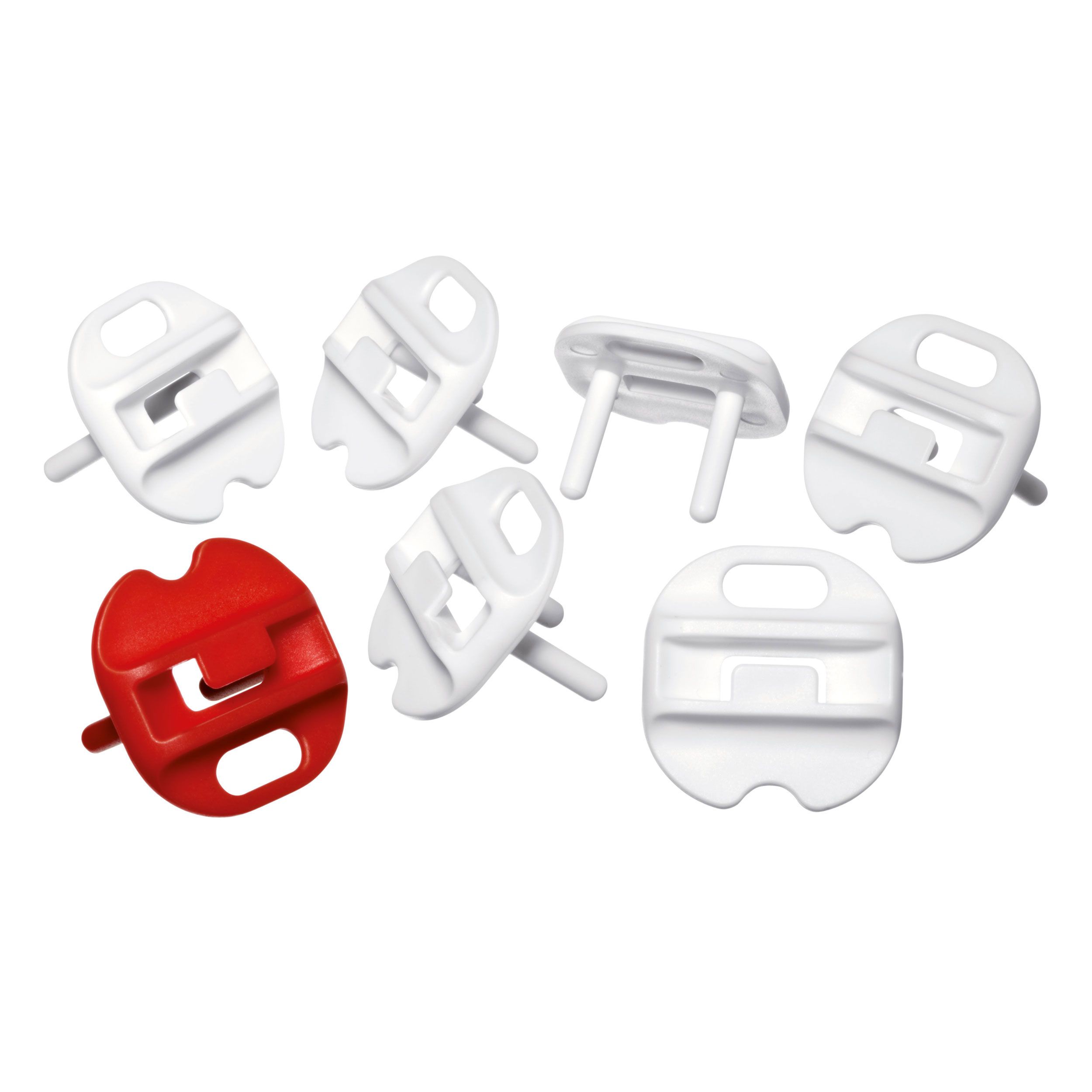 reer Steckdosenkappe, 5er Set, Weiß