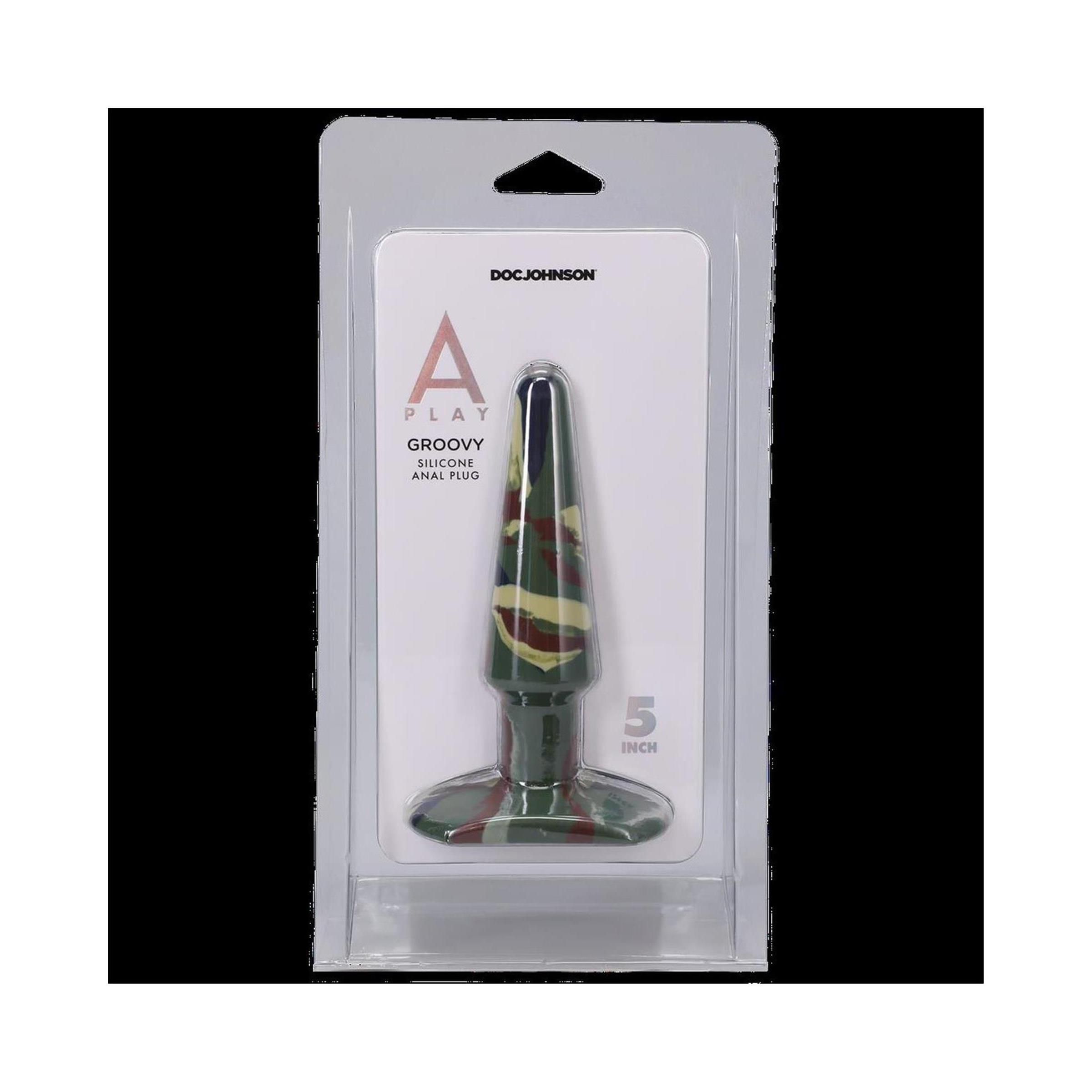 Doc Johnson - Groovy Silicone Anal Plug -