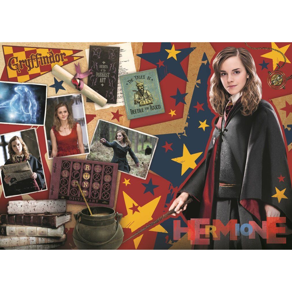 trefl Puzzle Harry Potter: Ron, Hermine und Harry 400 + 500 + 600 Teile