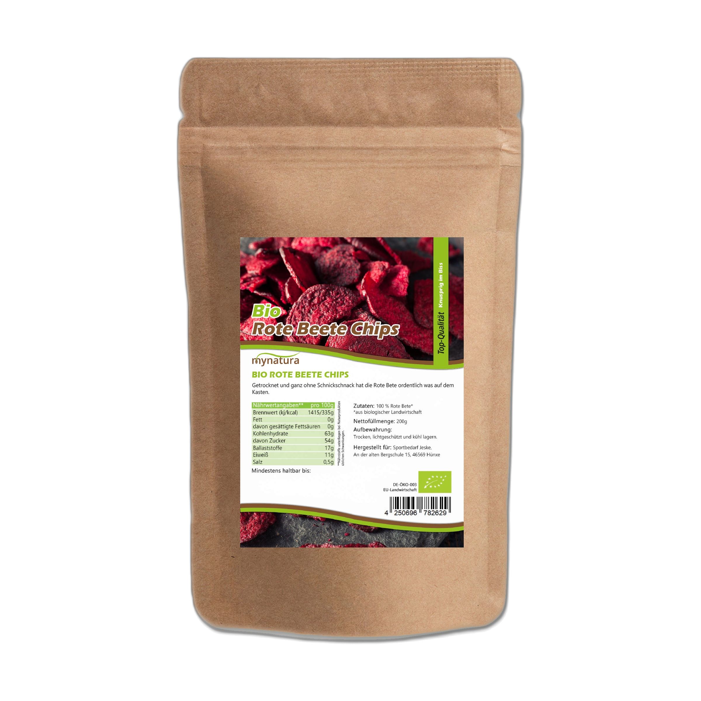 Mynatura Bio Rote Beete Chips 200 g