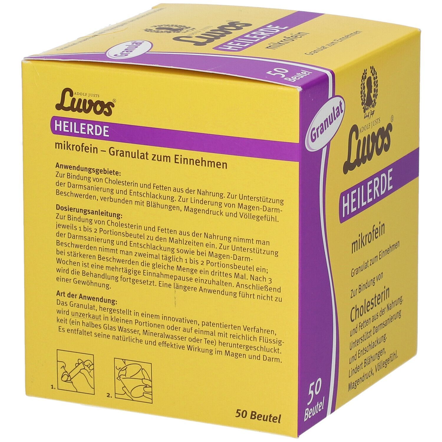 Luvos-Heilerde mikrofein