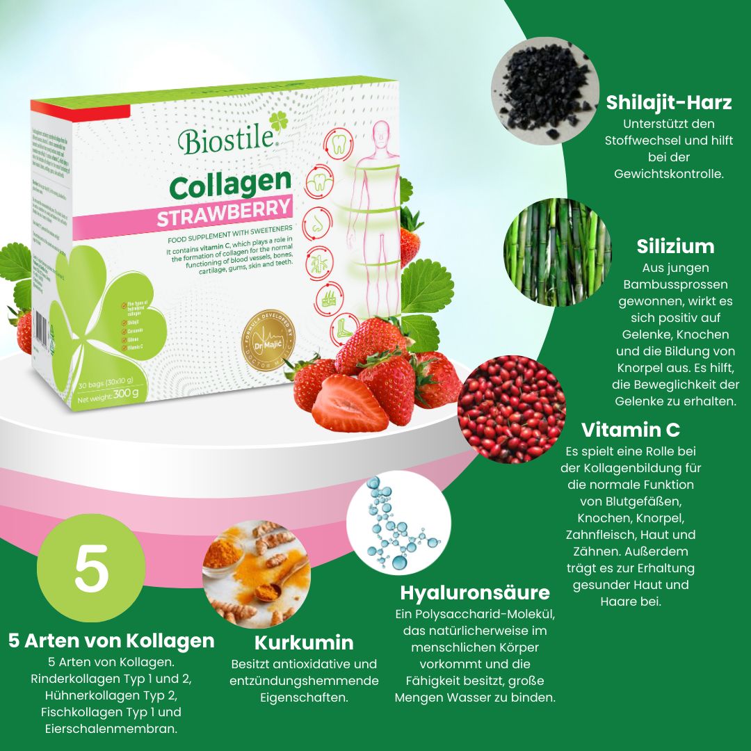 Biostile Collagen Strawberry