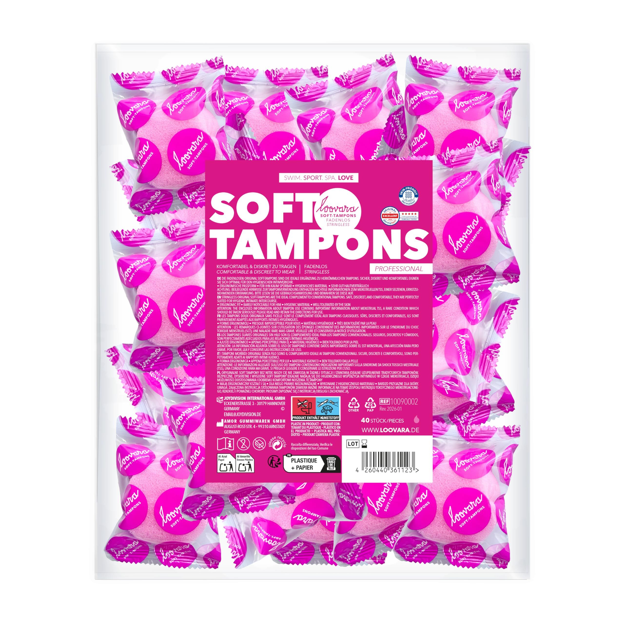 Loovara Soft Tampons Professional 40 St Tampon