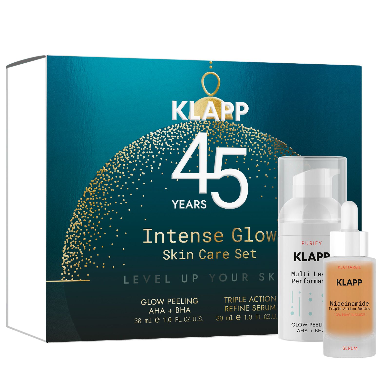 KLAPP Weihnachten Intense Glow Skin Care Set