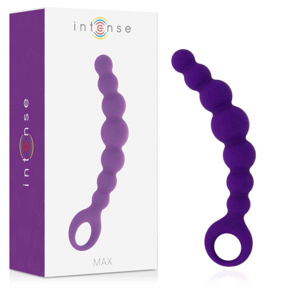 Intense anal beads max purple