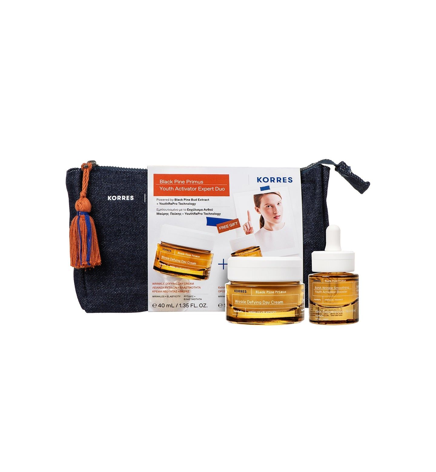 KORRES BLACK PINE PRIMUS Youth Activator - Expert Duo