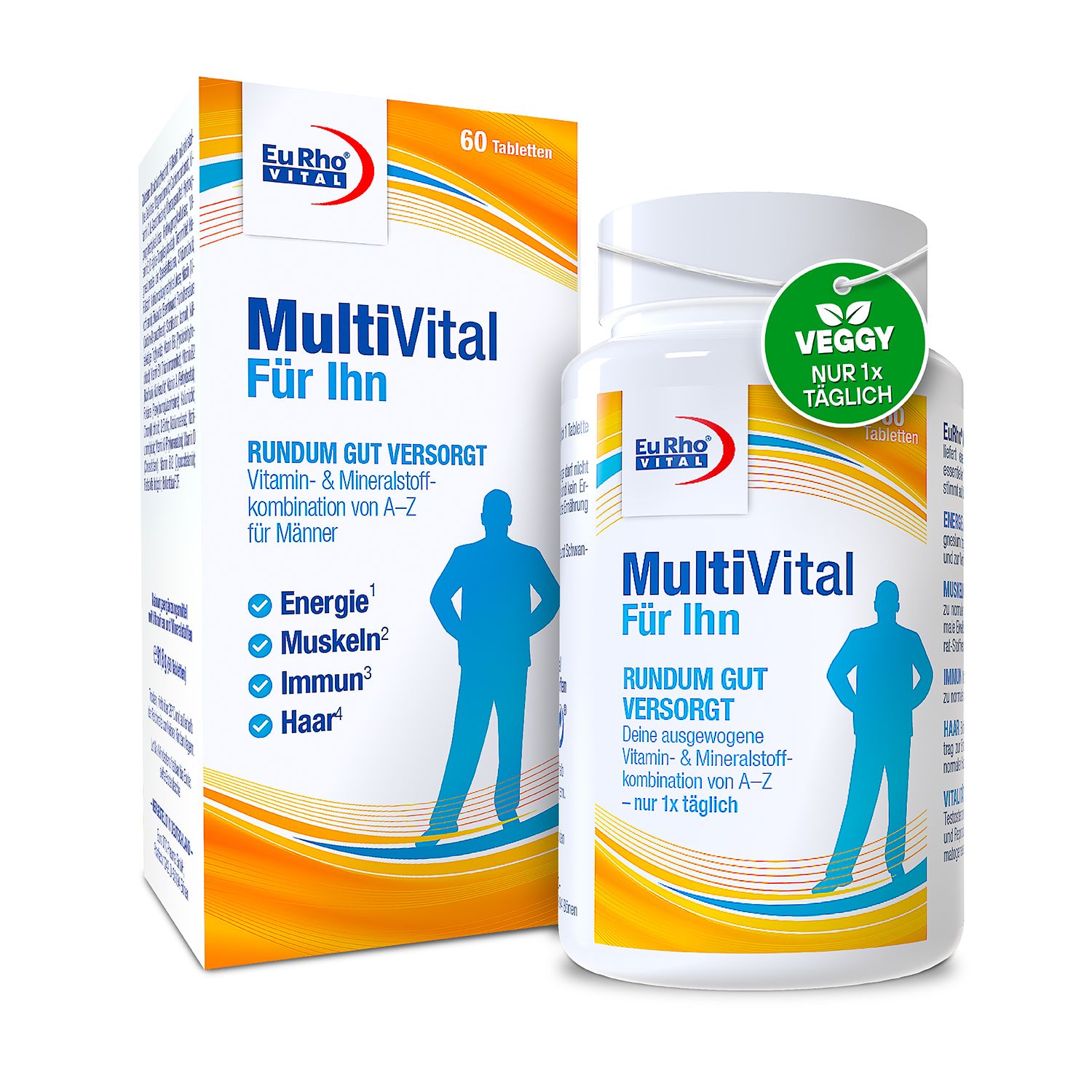 EuRho® Vital MultiVital Für Ihn 60 St Tabletten