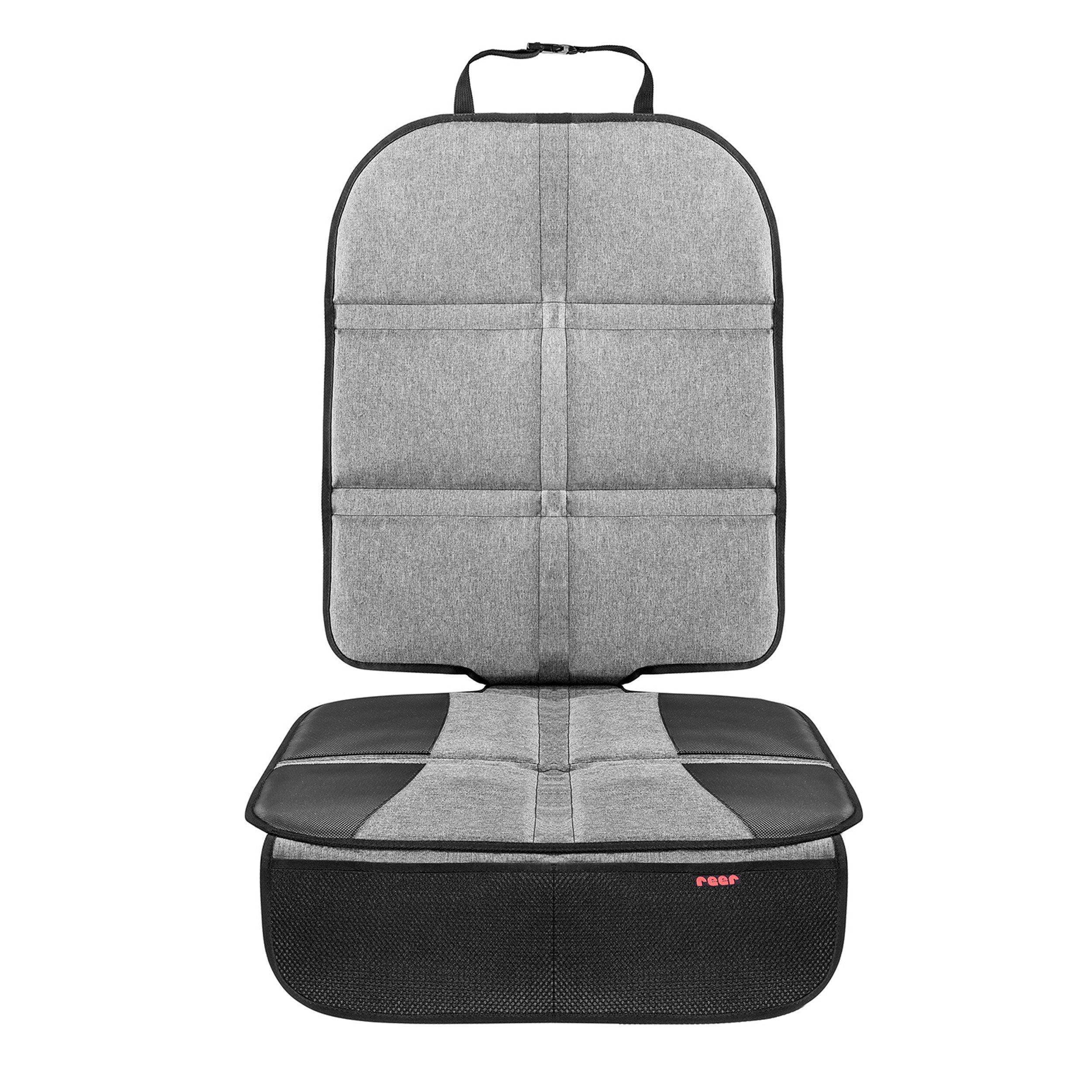 reer TravelKid MaxiProtect Autositz-Schutzunterlage für Kindersitz, mit Taschen
