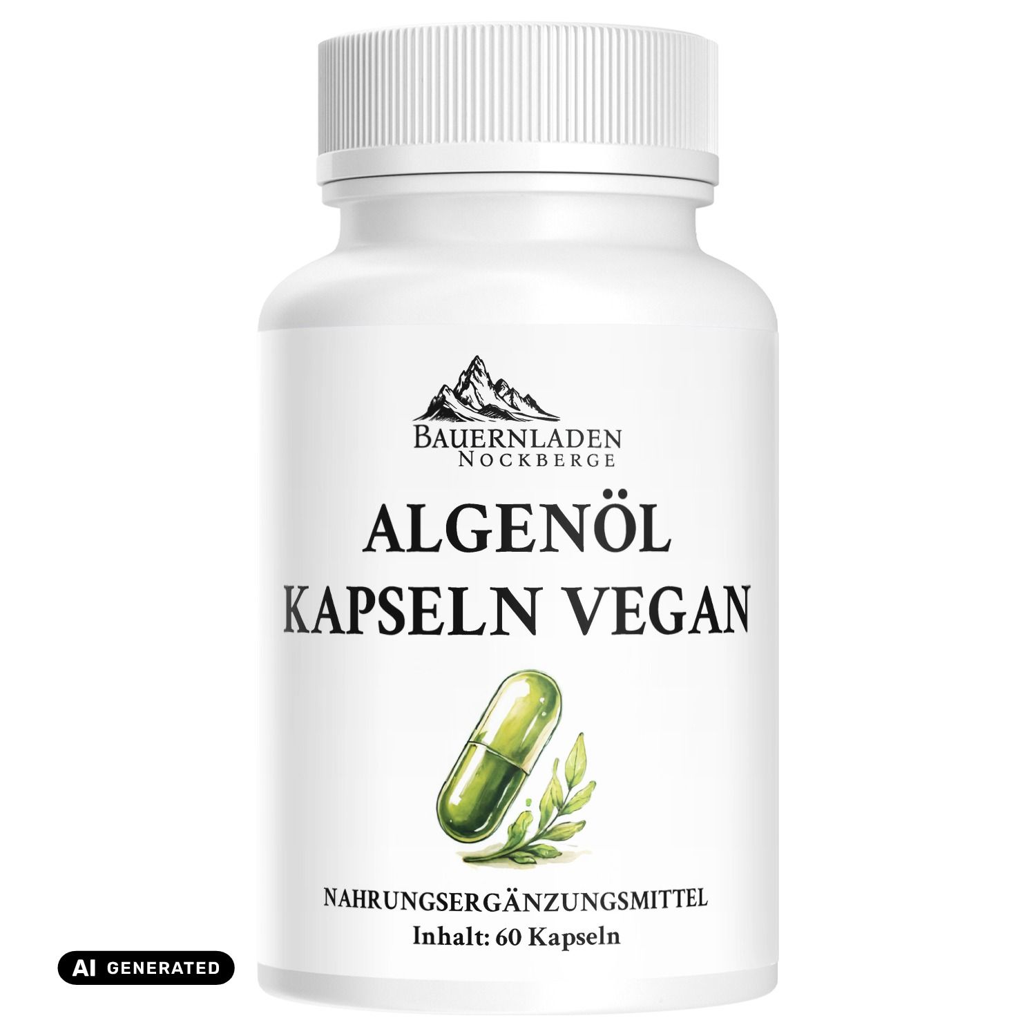 Bauernladen Nockberge | Capsule Vegane di Olio di Alghe