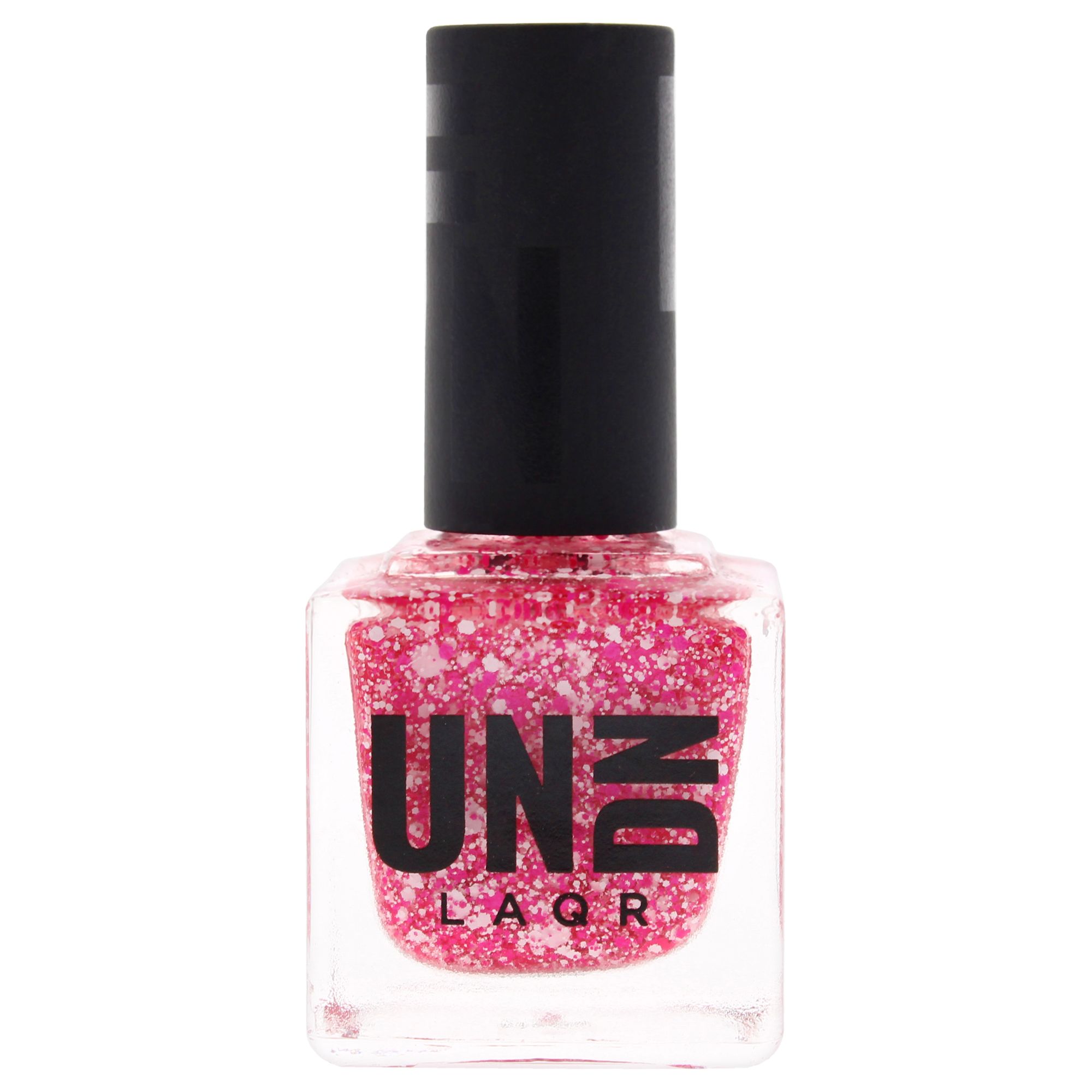 Vegan Nail Polish - 0206 Pink-White Splatter by Undn for Women 14,79 ml
