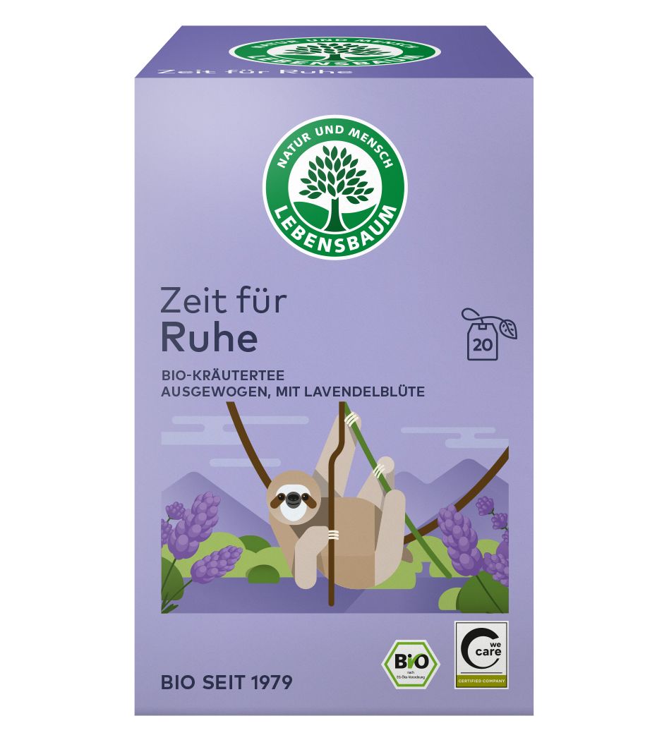 Bio Kräutertee mit Lavendelblüte - Lavendel und Ruhe 30 g Tee
